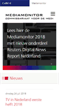 Mobile Screenshot of mediamonitor.nl