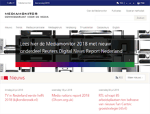 Tablet Screenshot of mediamonitor.nl